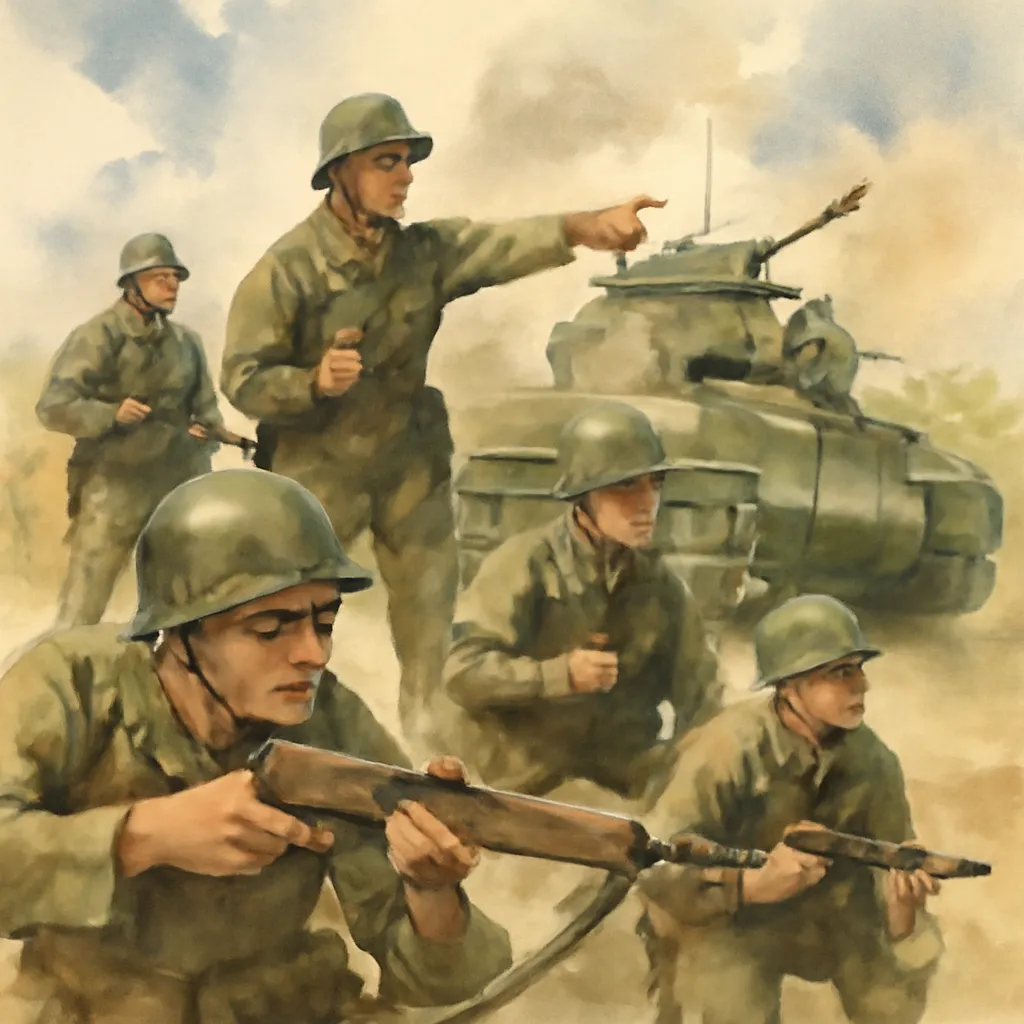 「軍」のイラスト