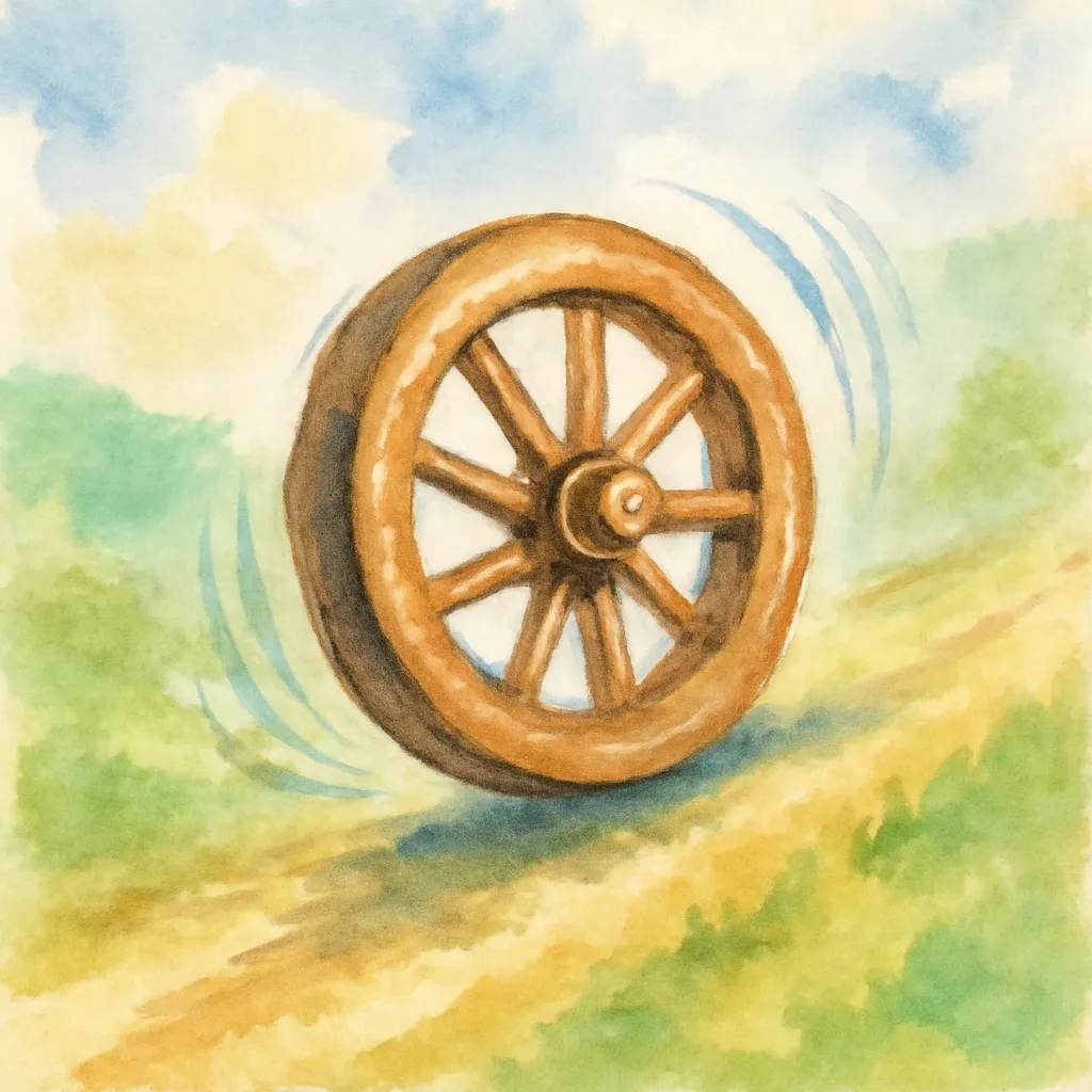 「転」のイラスト