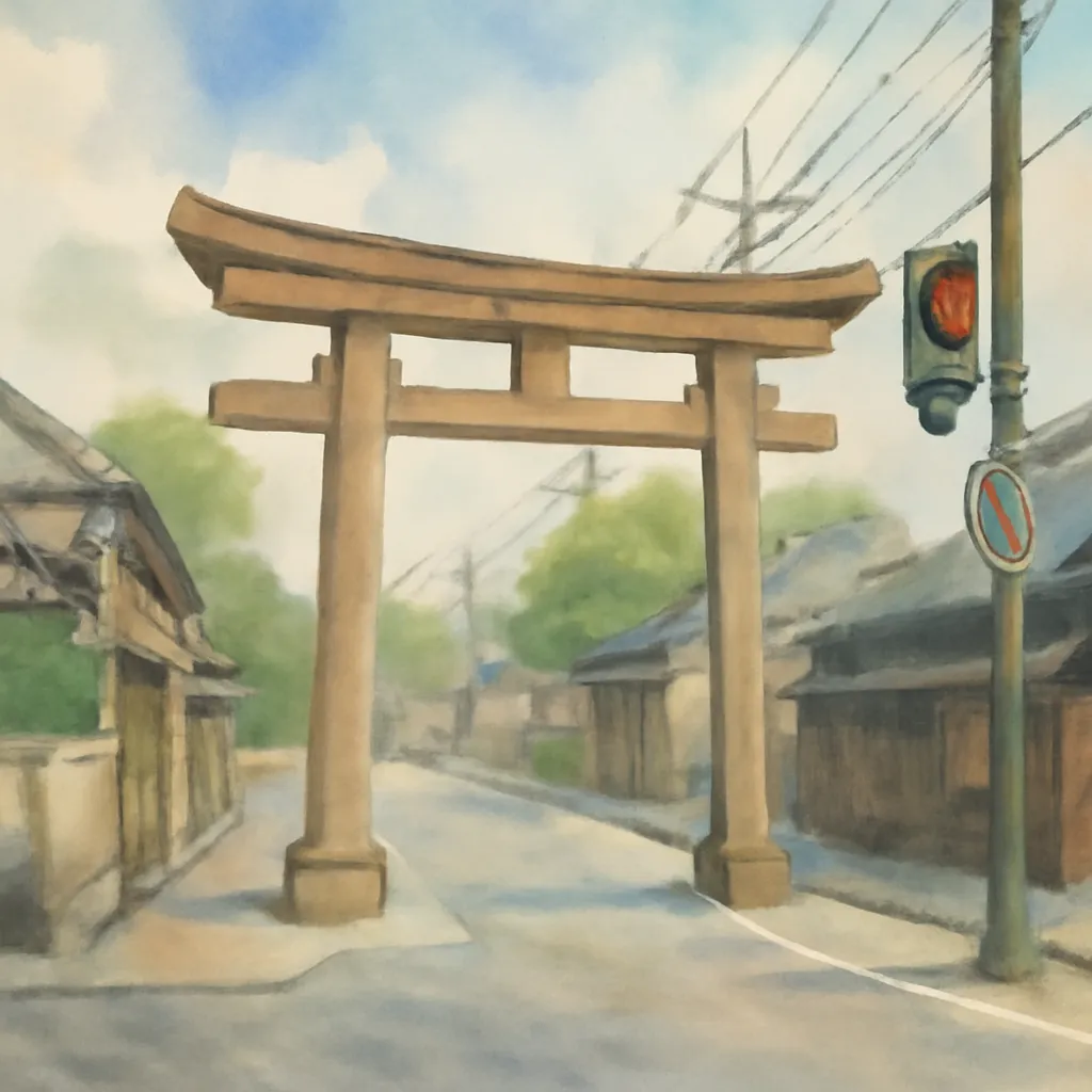 「辻」のイラスト