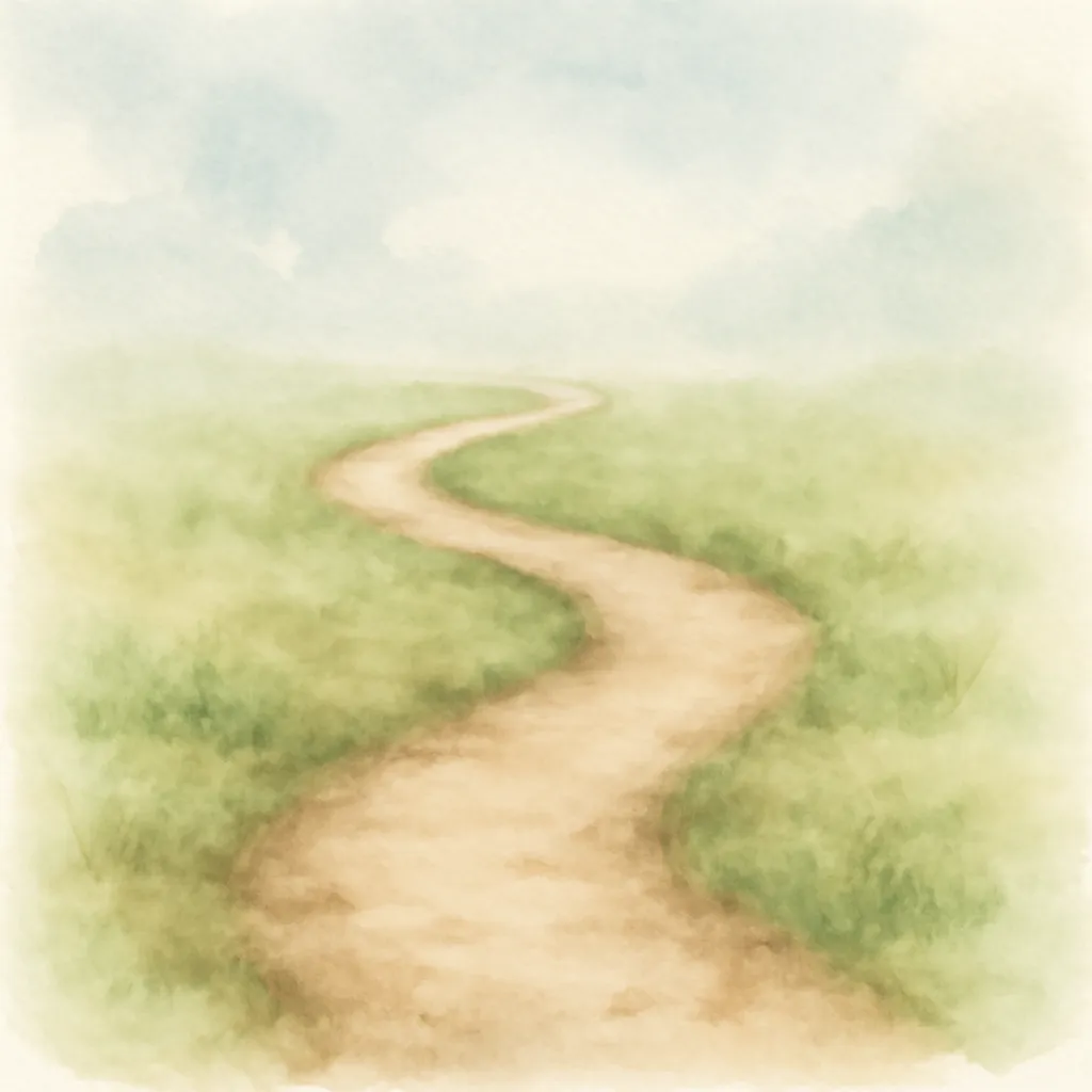 「辿」のイラスト