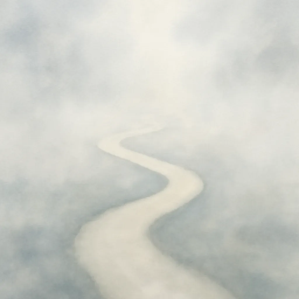 「迷」のイラスト