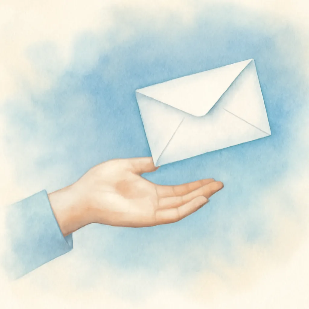 「送」のイラスト