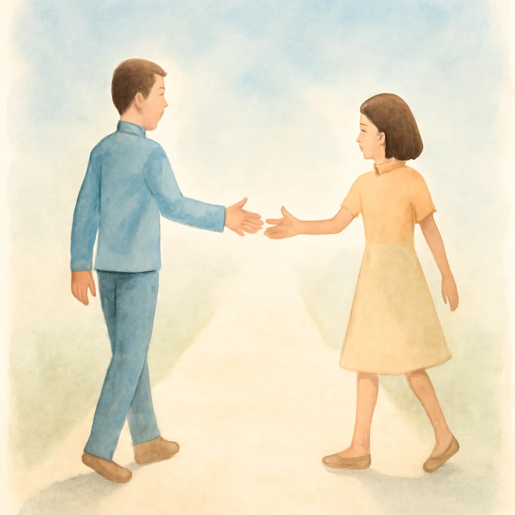 「遇」のイラスト