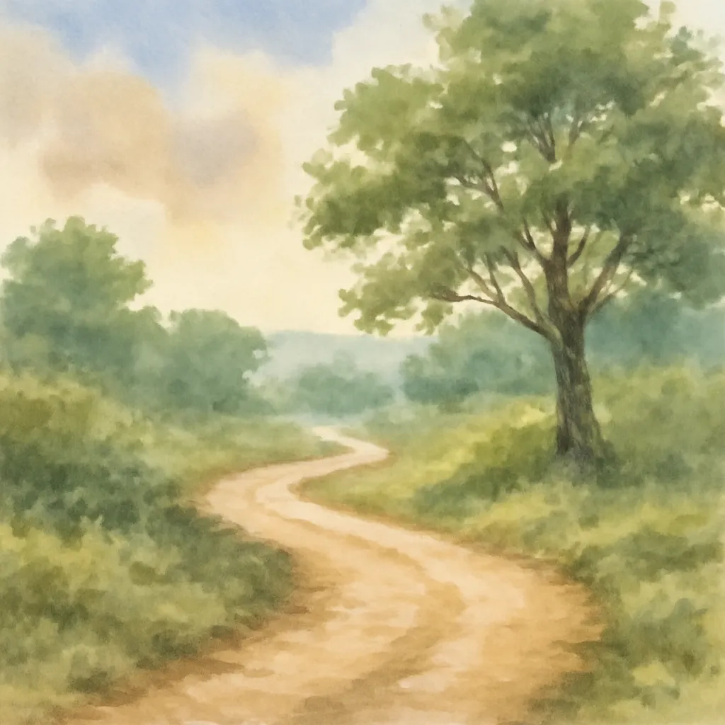 「道」のイラスト