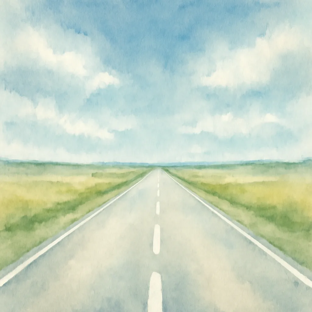 「遠」のイラスト