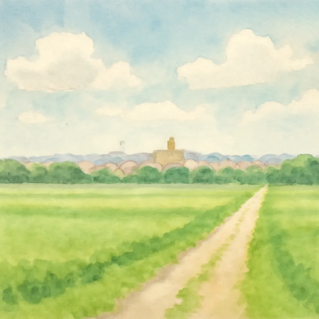 「郊」のイラスト