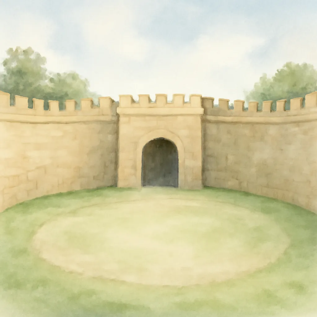 「郭」のイラスト