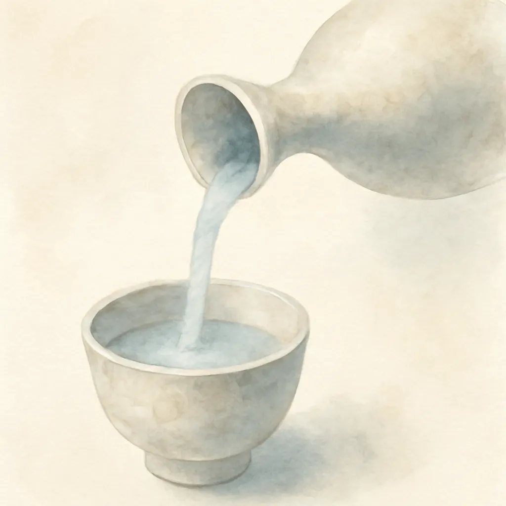 「酌」のイラスト