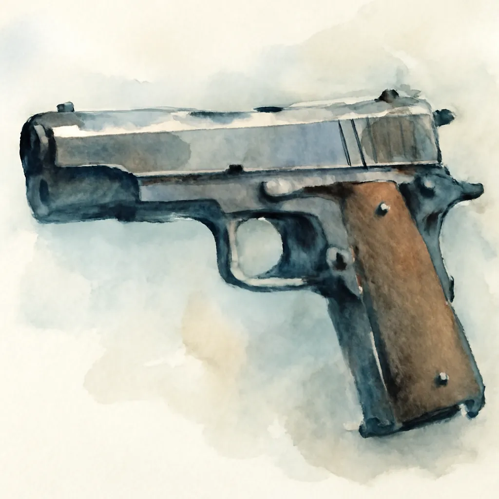 「銃」のイラスト