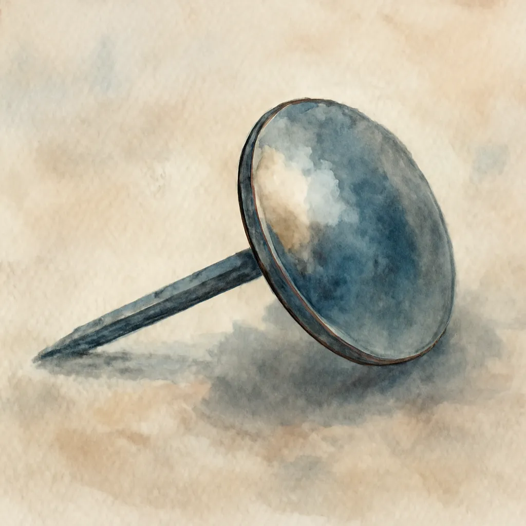 「鋲」のイラスト