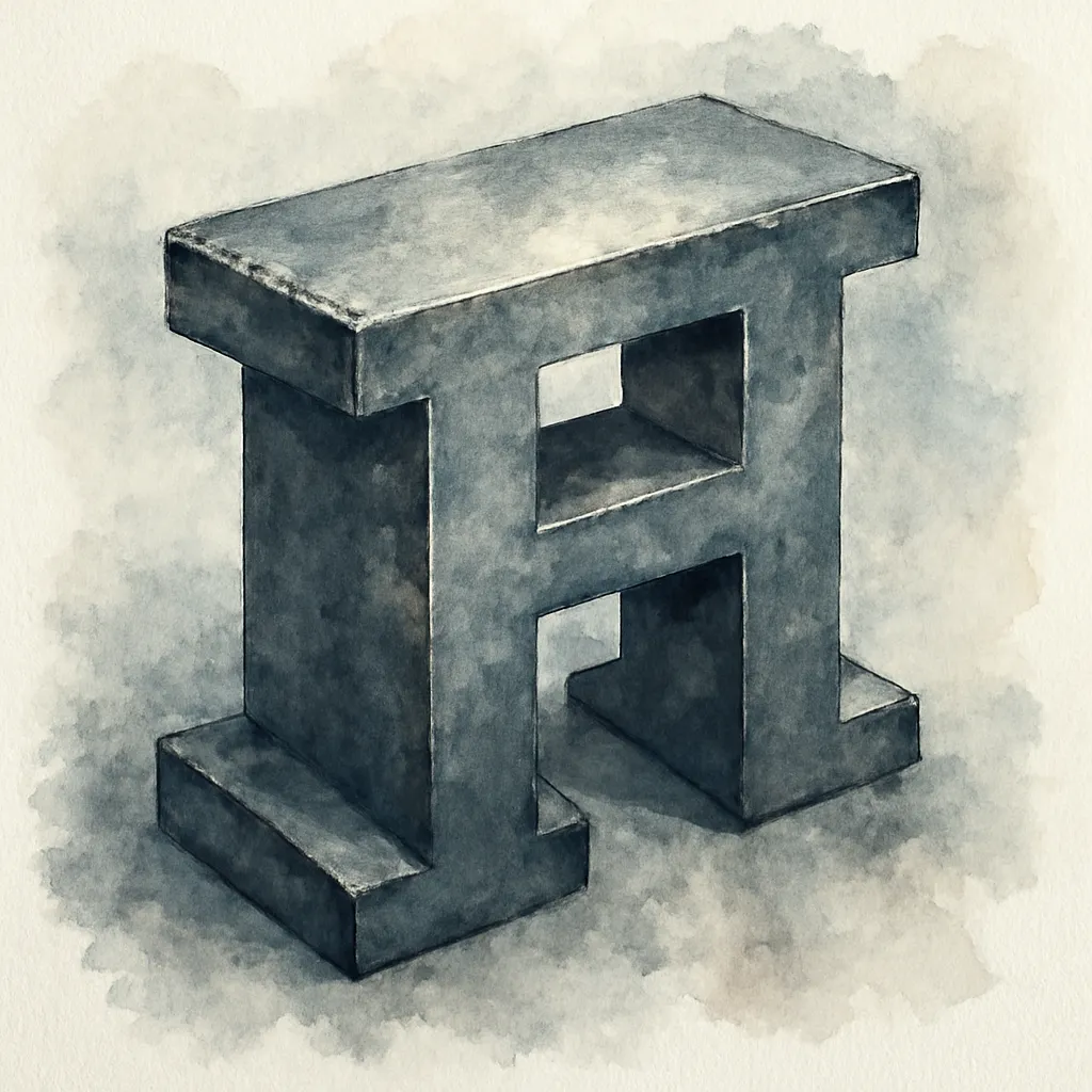 「鋼」のイラスト