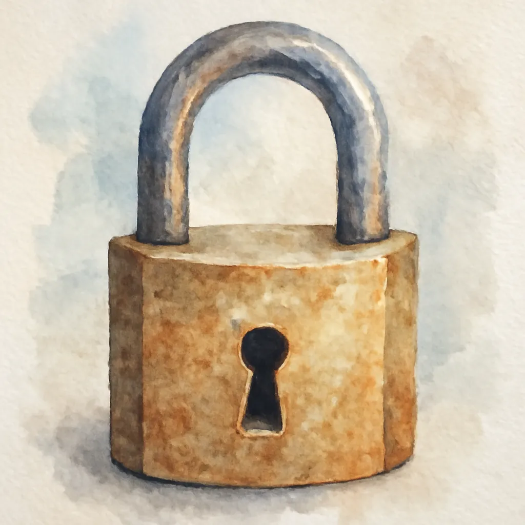 「錠」のイラスト