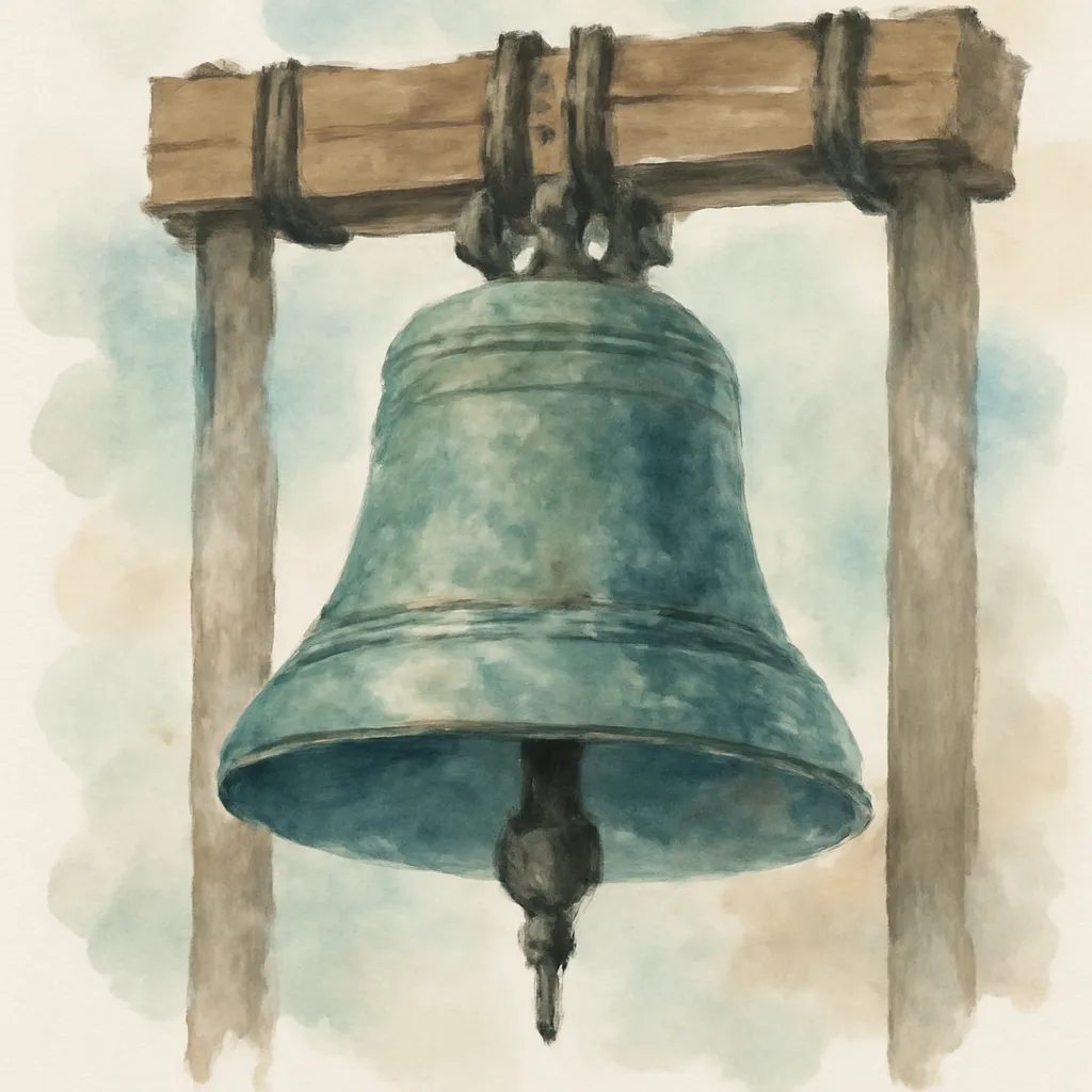 「鐘」のイラスト