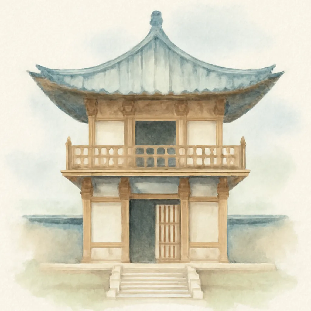 「閣」のイラスト