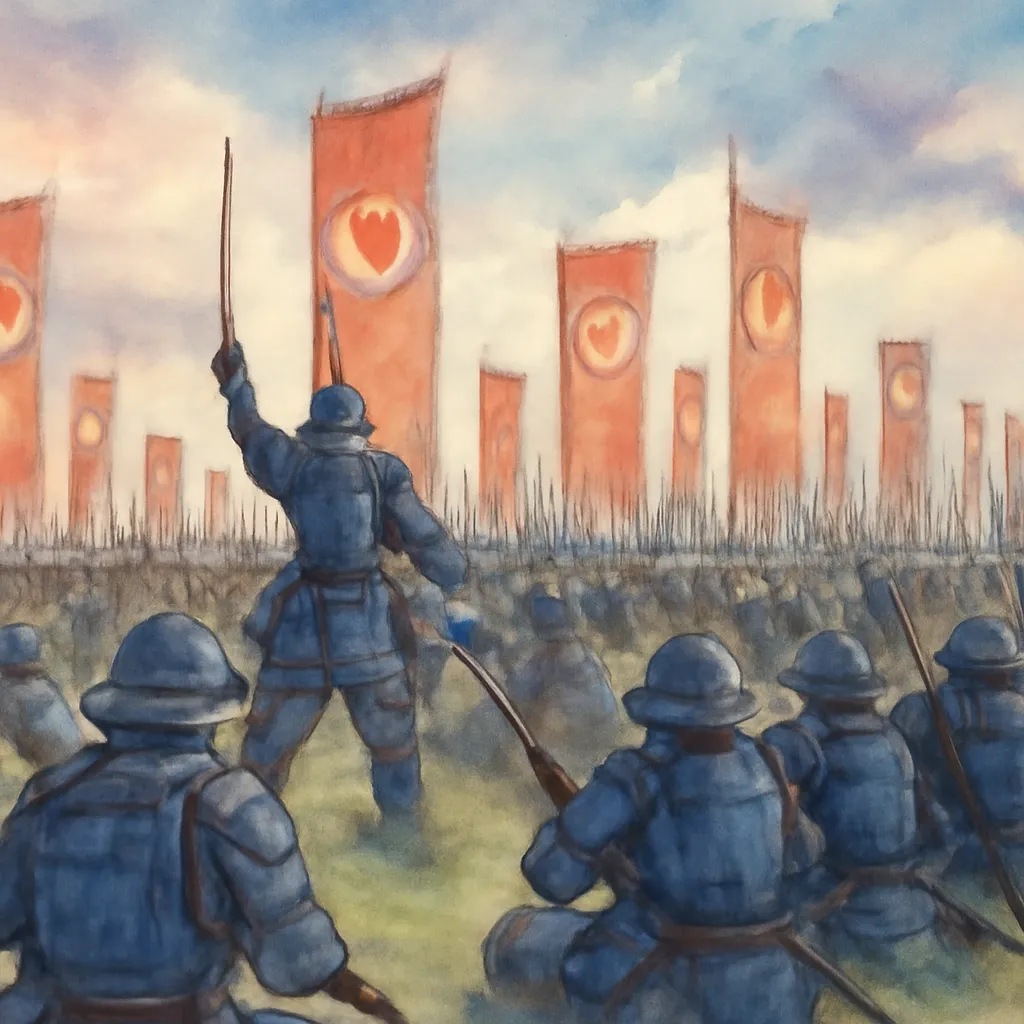 「陣」のイラスト