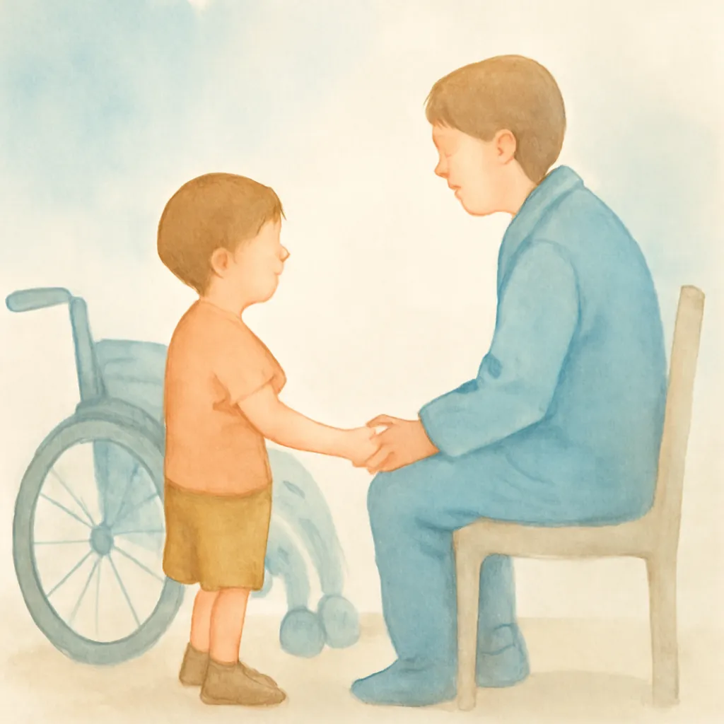 「陪」のイラスト