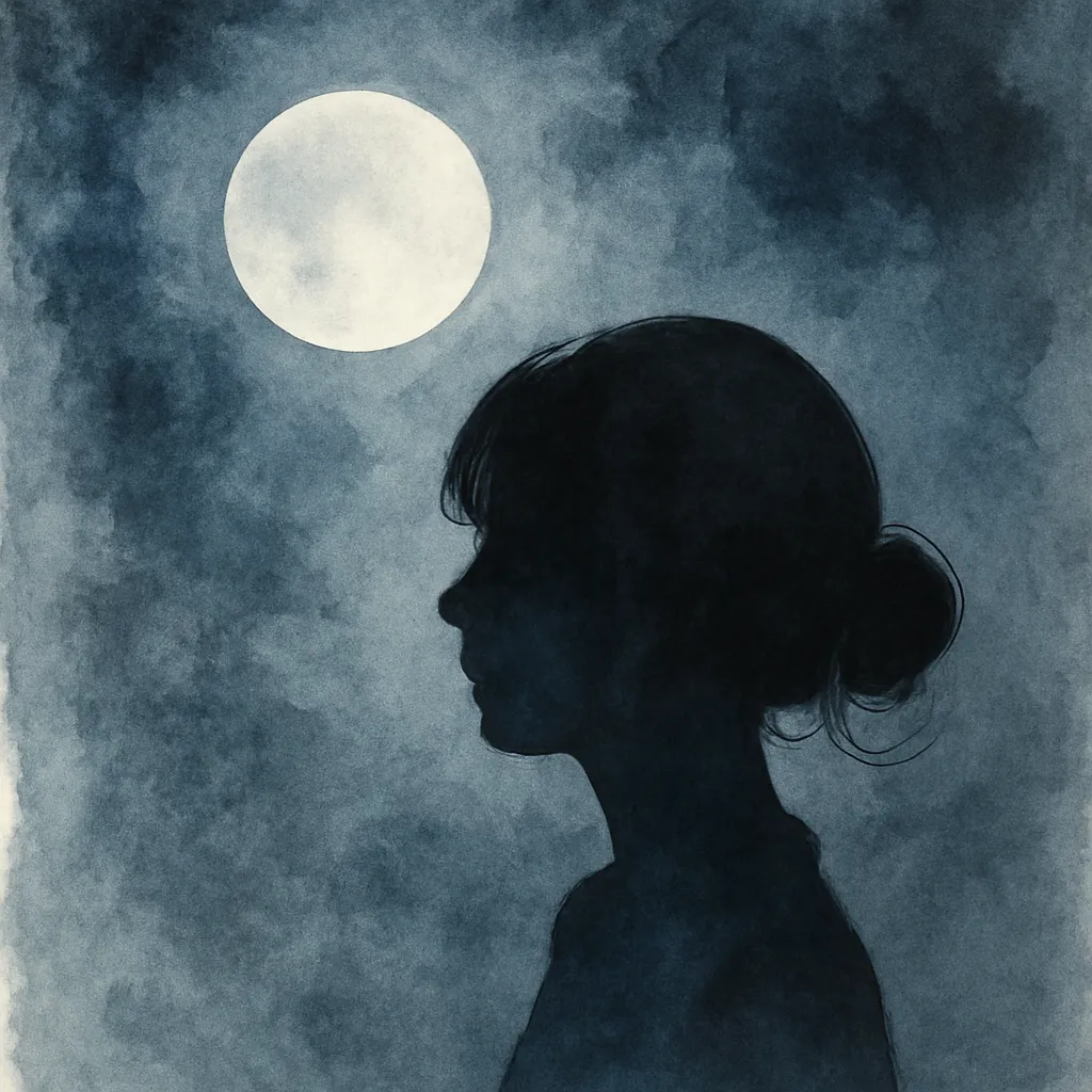 「陰」のイラスト