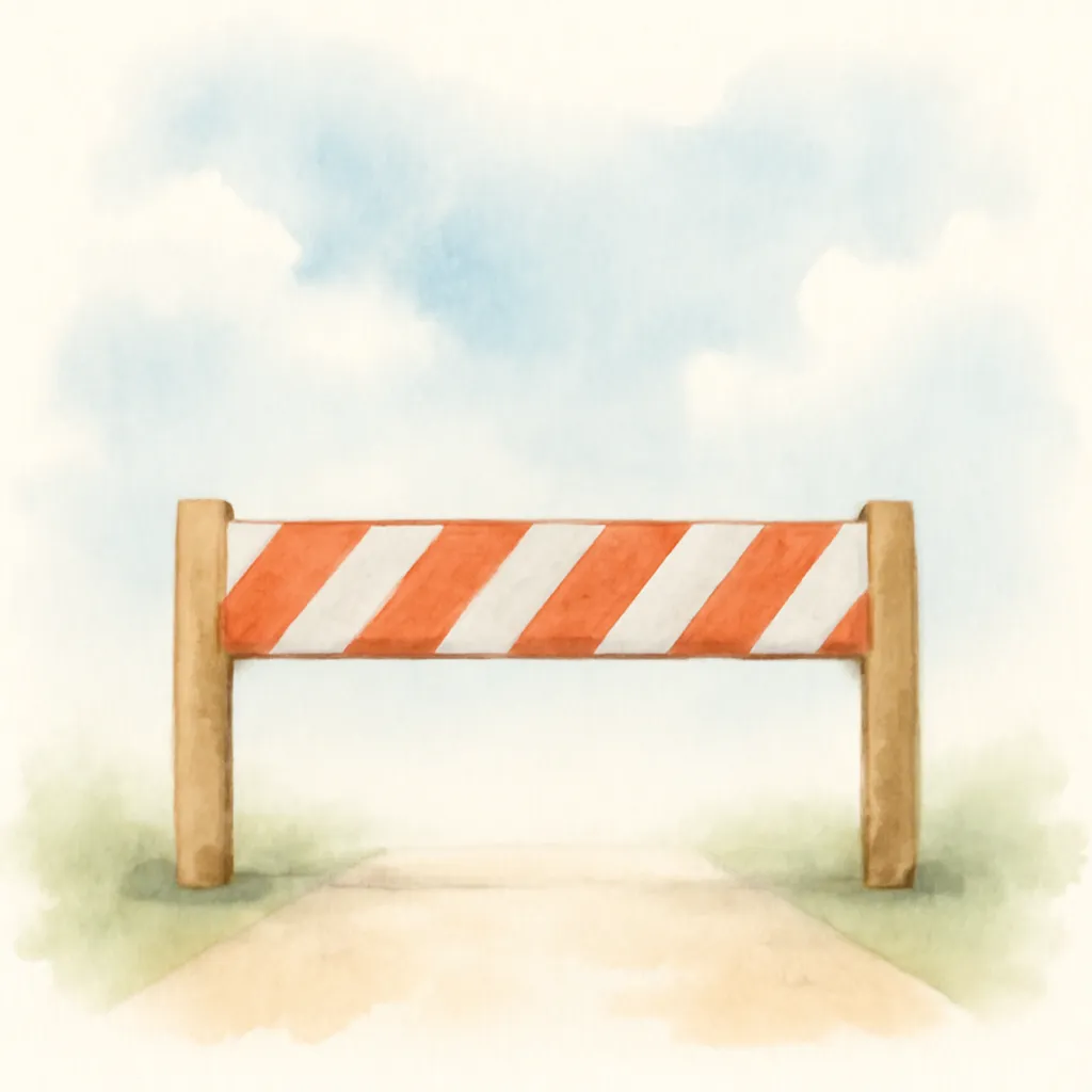 「障」のイラスト