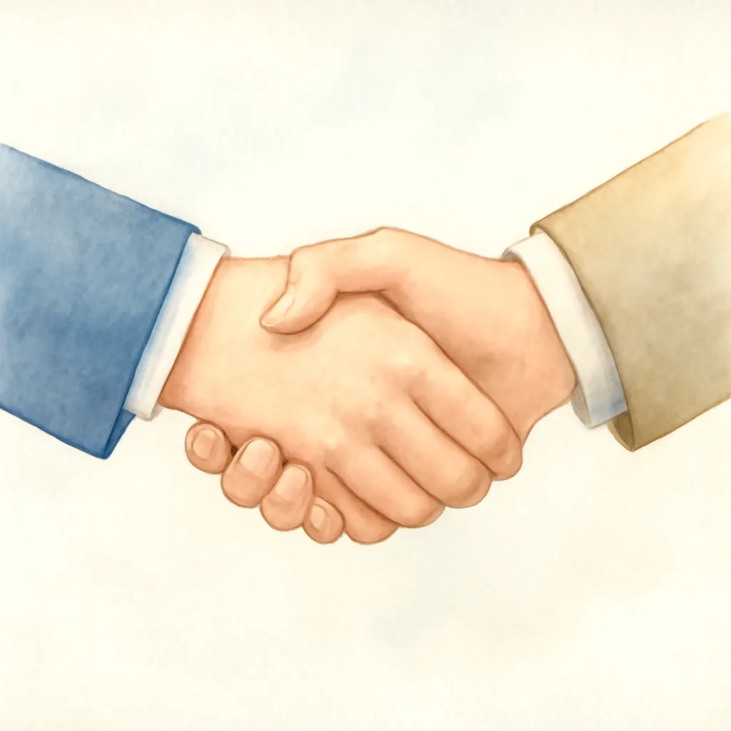 「雇」のイラスト