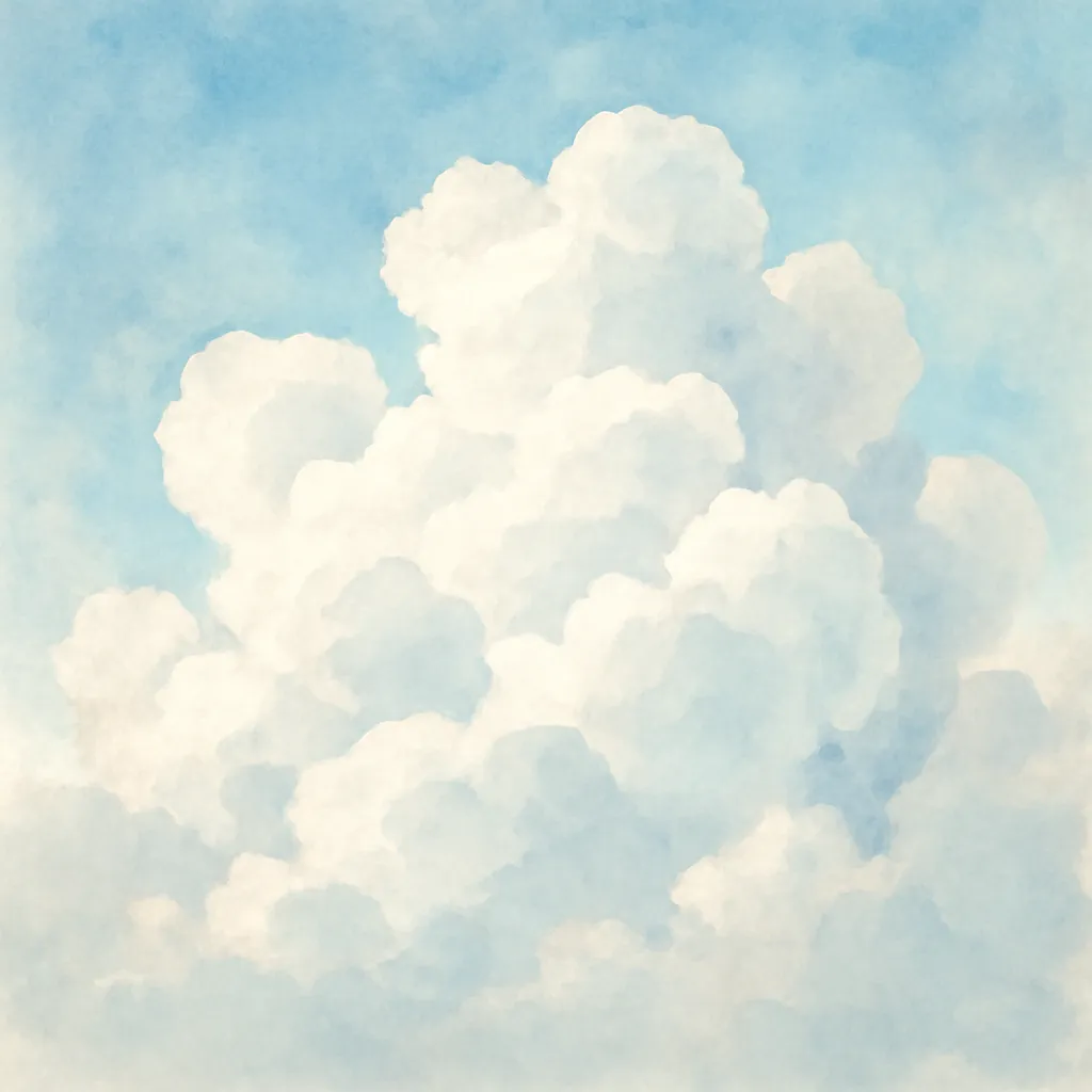 「雲」のイラスト