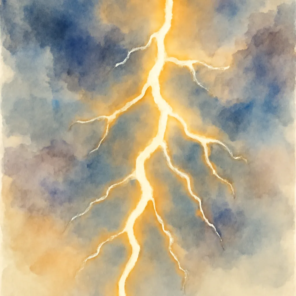 「電」のイラスト