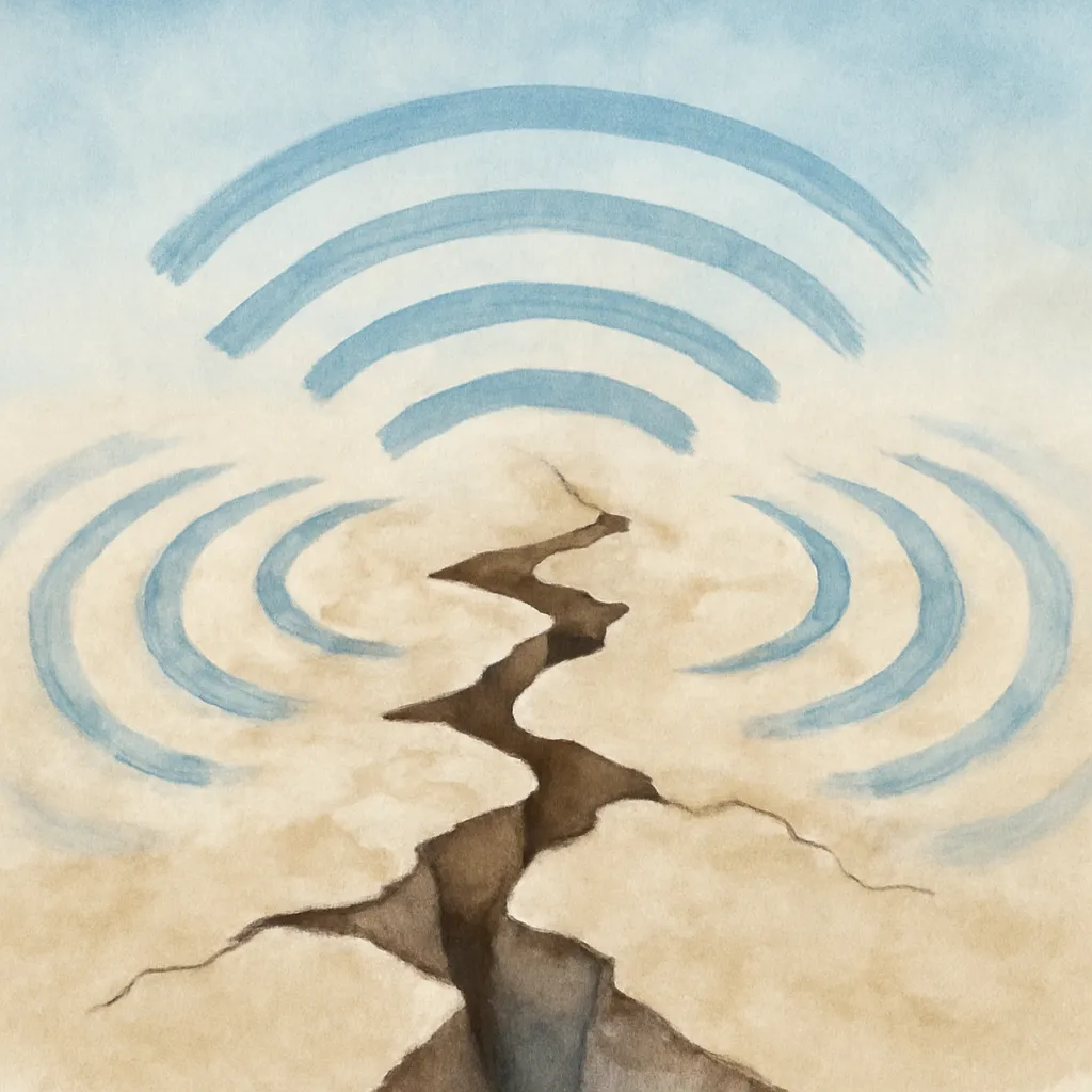 「震」のイラスト