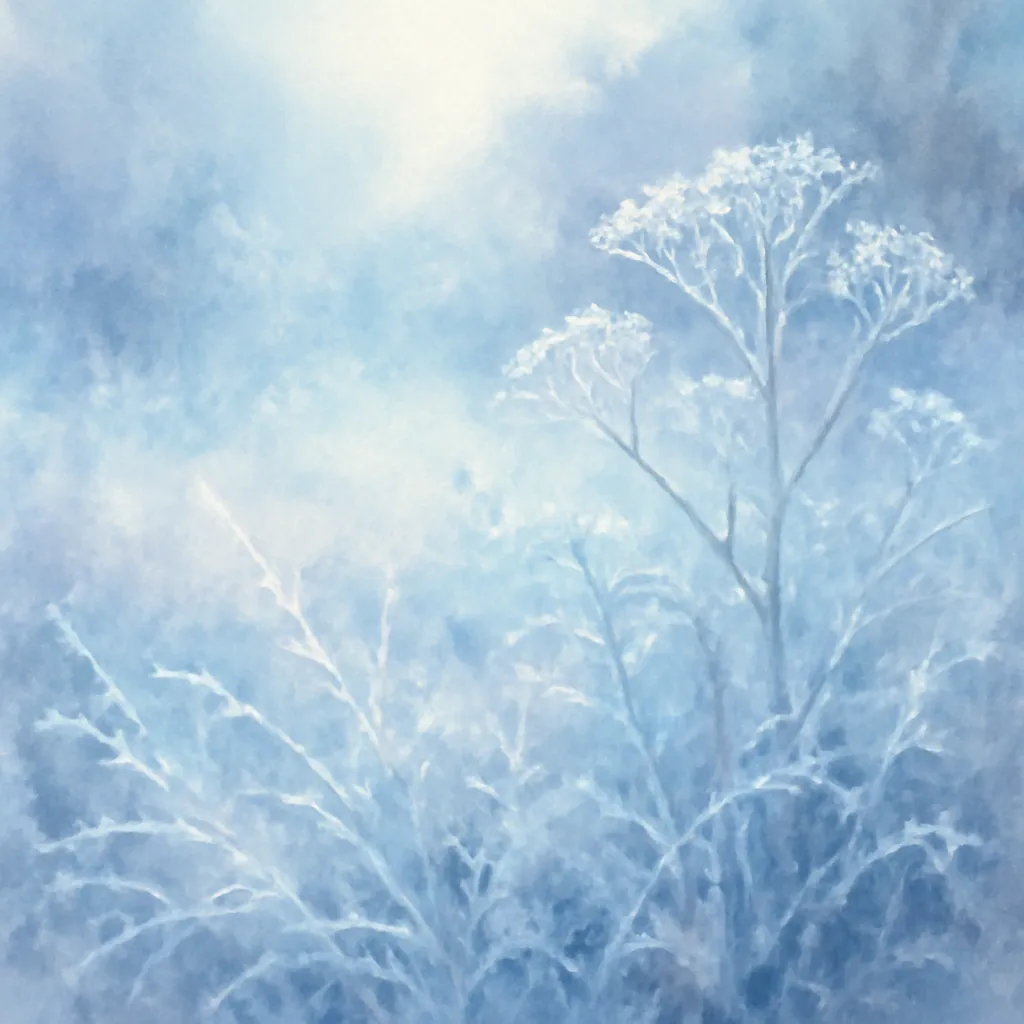 「霜」のイラスト