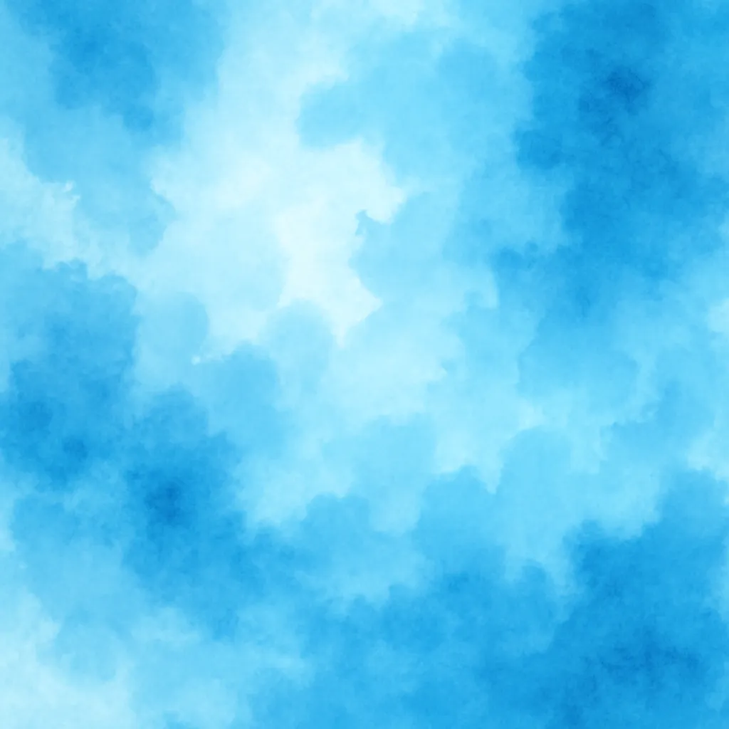 「青」のイラスト