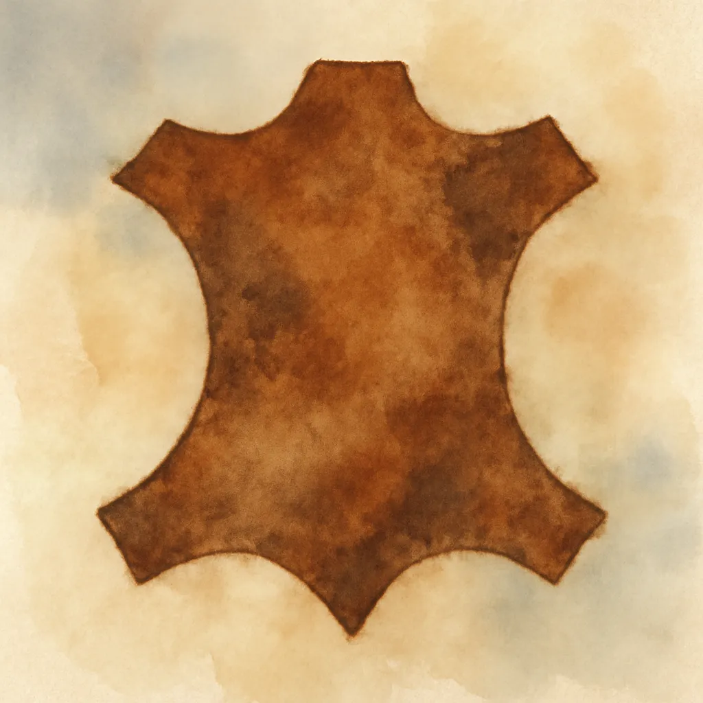 「革」のイラスト