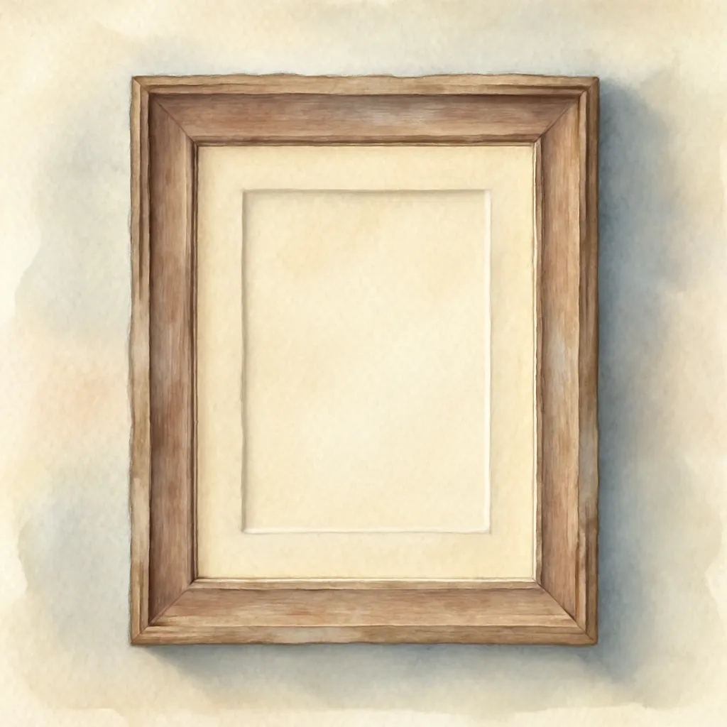 「額」のイラスト