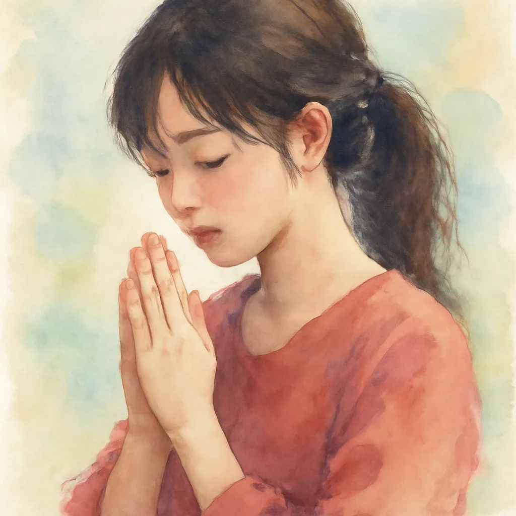 「願」のイラスト