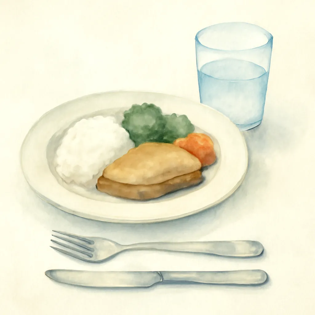 「餐」のイラスト