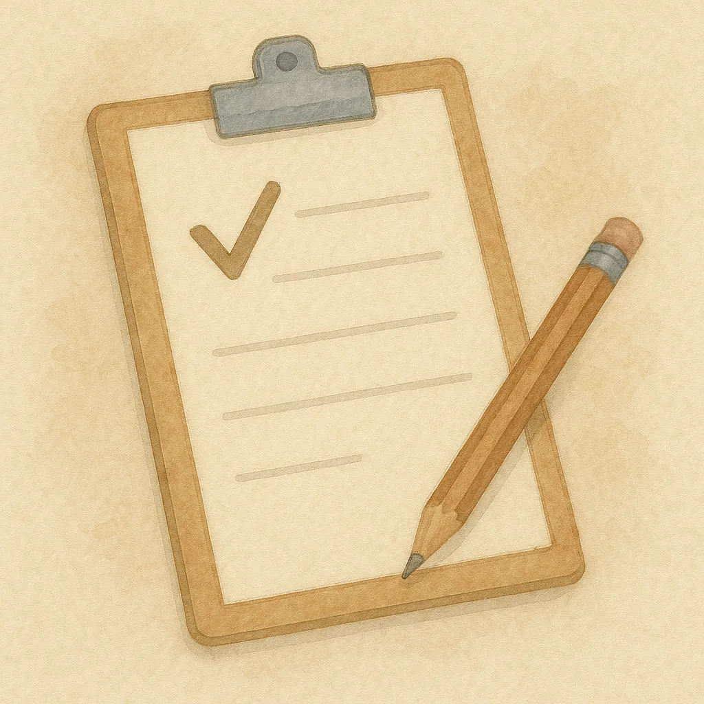 「験」のイラスト