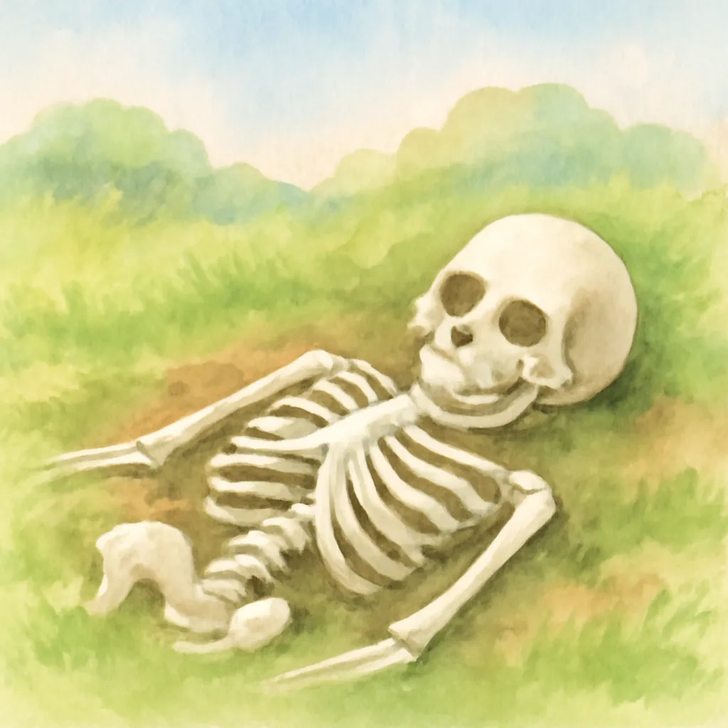 「骸」のイラスト