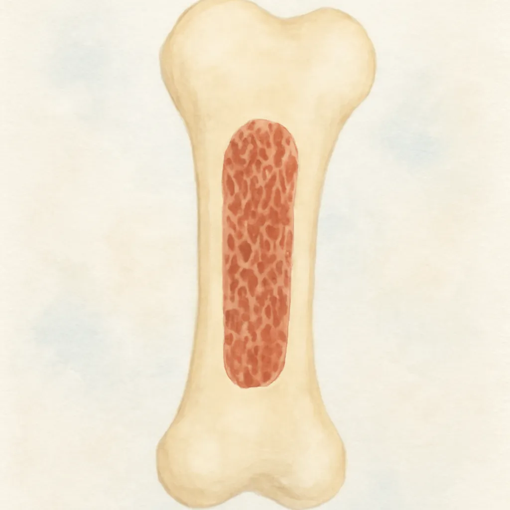 「髄」のイラスト