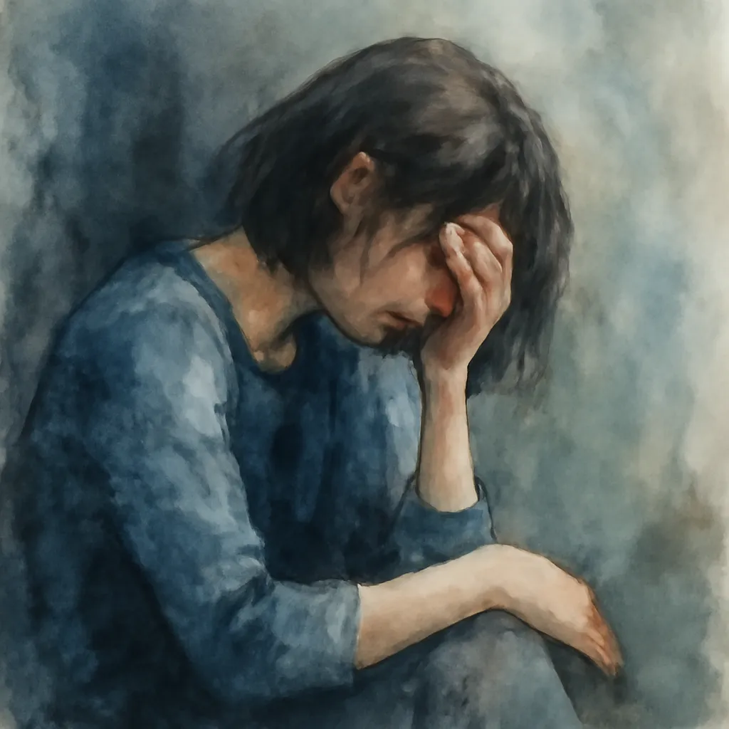 「鬱」のイラスト