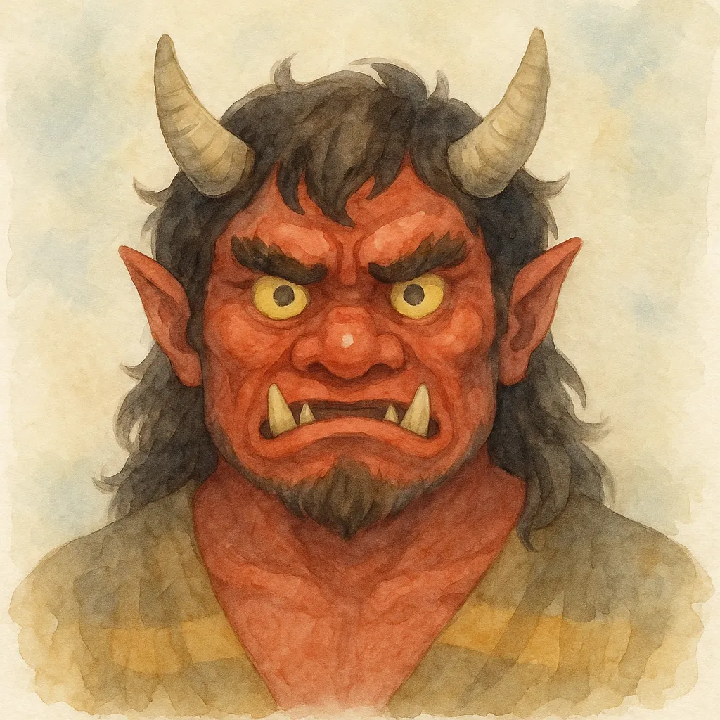 「鬼」のイラスト