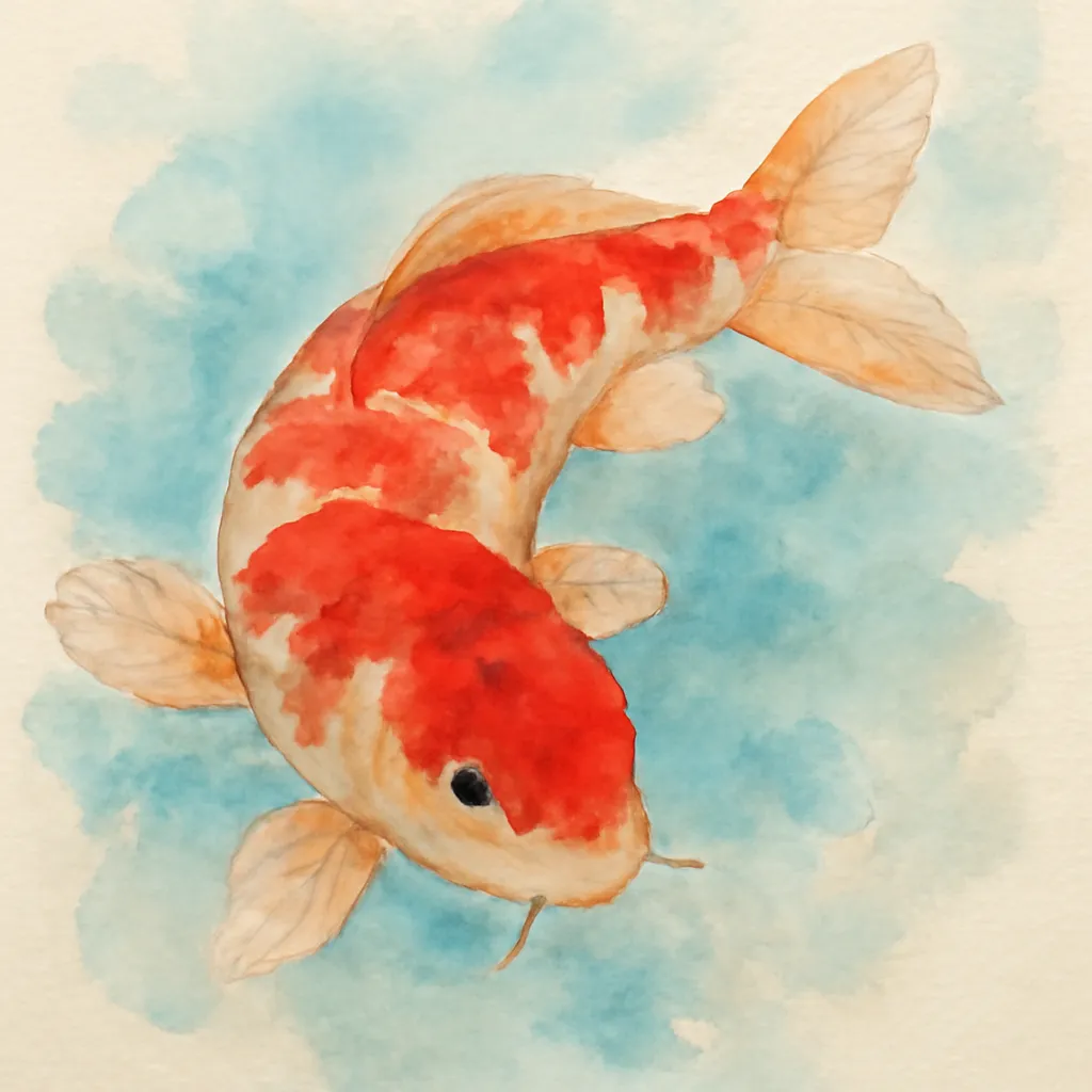 「鯉」のイラスト