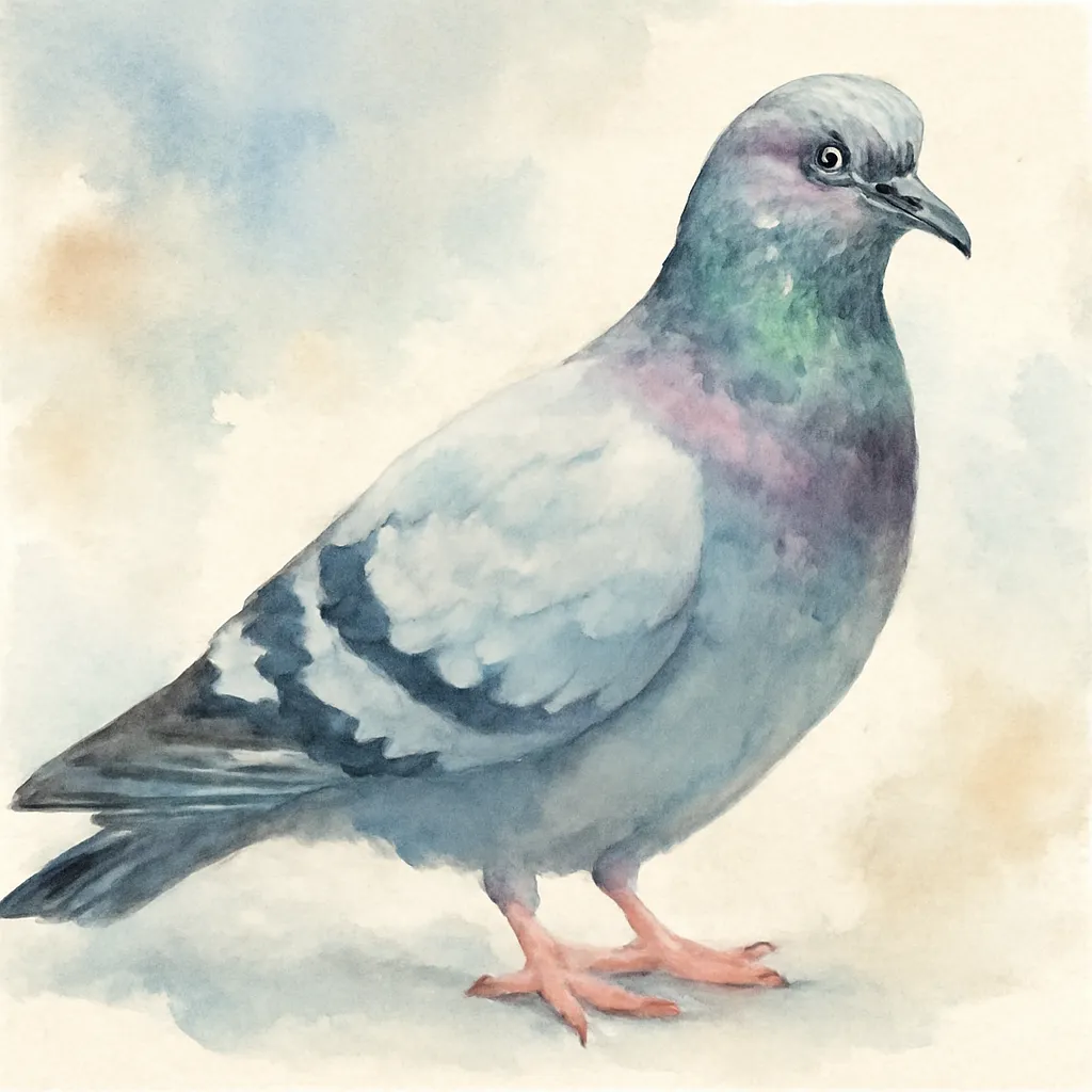 「鳩」のイラスト