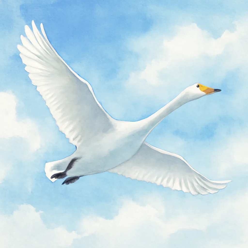 「鴻」のイラスト