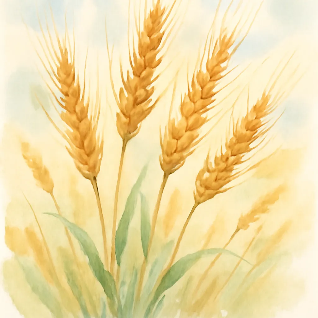 「麦」のイラスト