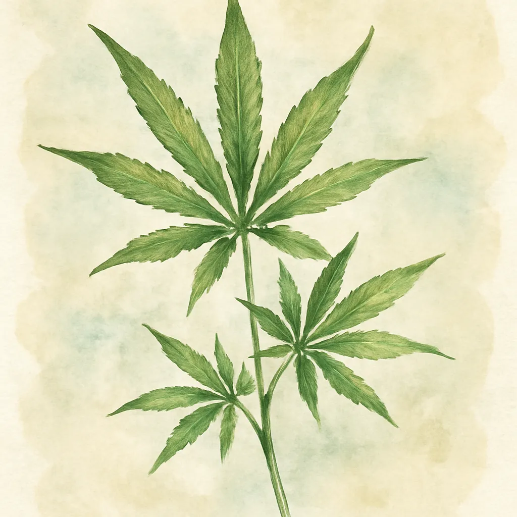 「麻」のイラスト