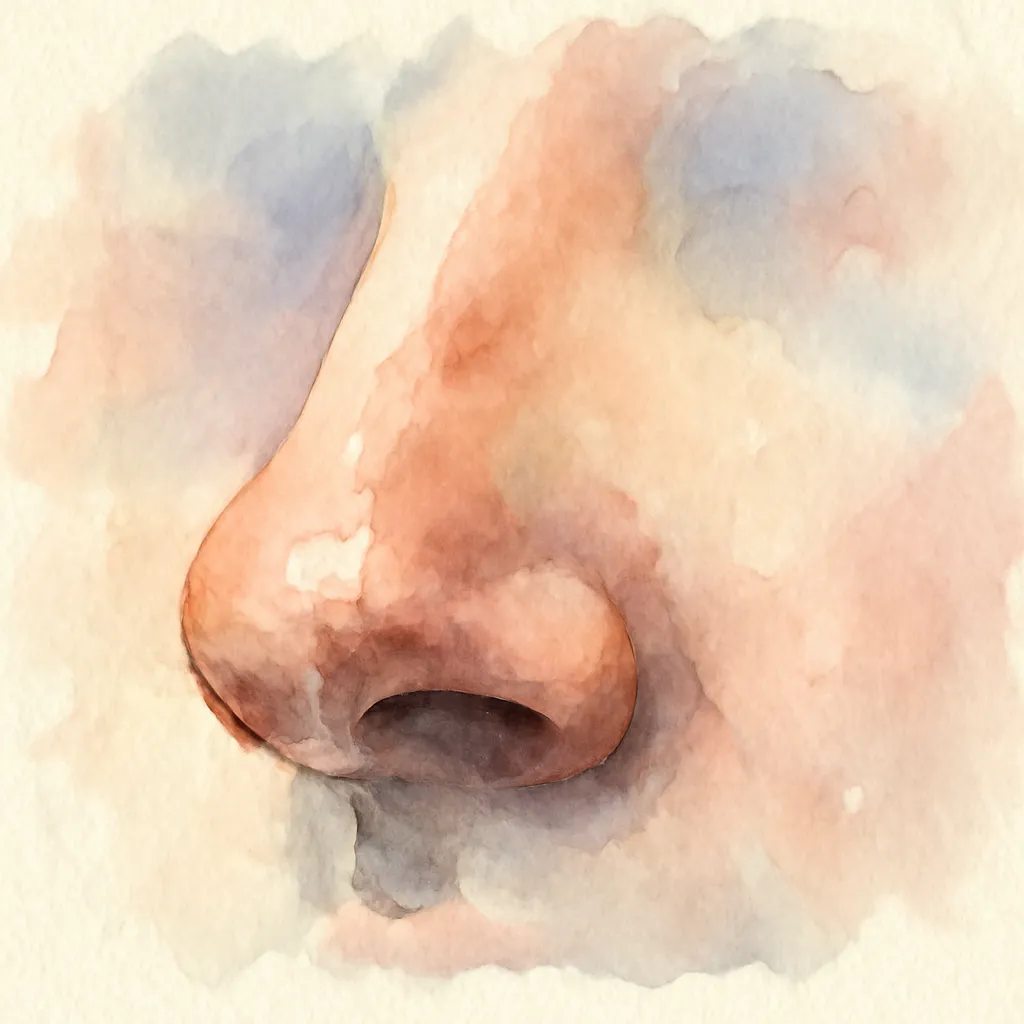 「鼻」のイラスト