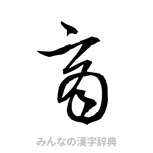 商（草書体/くずし字）