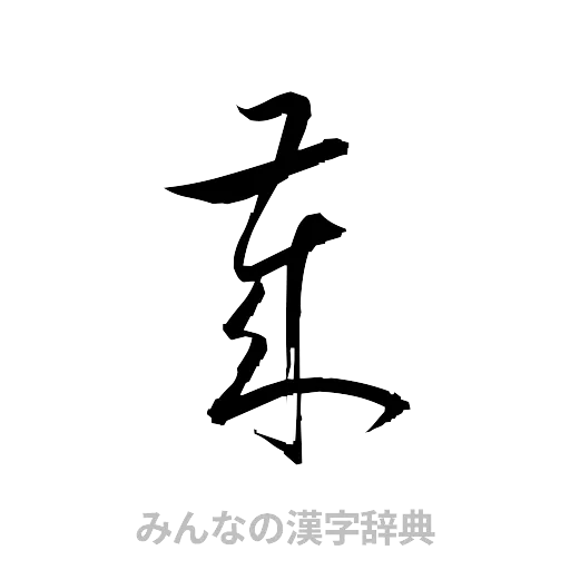 歳（草書体/くずし字）
