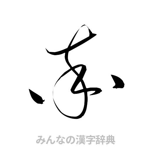 率（草書体/くずし字）
