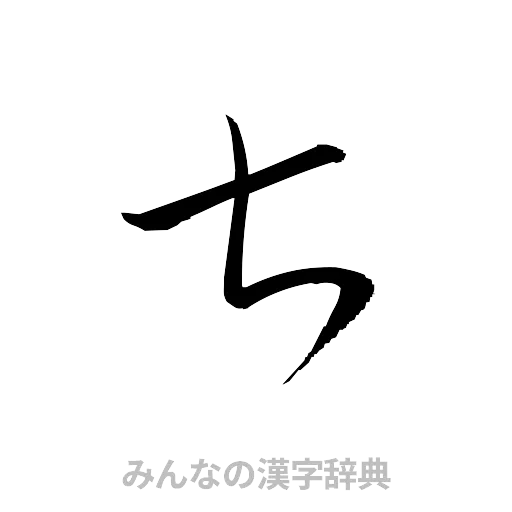 甚（草書体/くずし字）