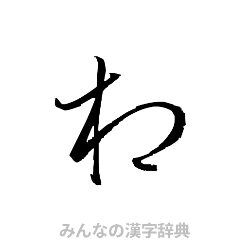 相（草書体/くずし字）