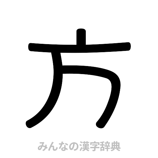方（篆書体）