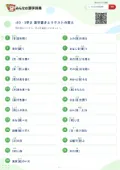 小3・1学き 漢字書きとりテストの答え・解説